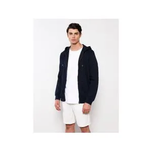 LC Waikiki Men's Sports Cardigan With Comfort Fit Hooded