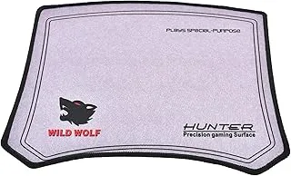 Generic Rubber H-8 Speed Surface Mouse Pad Its Works Great with All Mouse Sensor With Stitched Edges For Gaming 30x25 CM - Multicolor