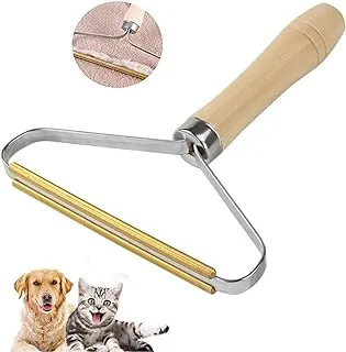 Victsun Portable Lint Remover, Pet Hair Remover for Couch, Reusabl Cat and Dog Hair Remover for Carpets, Car Mat,Rug, Double Sided Lint Remover Cleaner for Pet Hair Dust in Clothes and Furniture