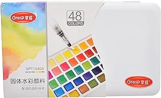 Grasp GPT10405 High Quality Water Color Set Of 48 Colors -Multicolor