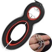 Multifunctional 6 in 1 bottle opene,Jar Opener Lid Seal Remover,Bottle Opener Can Wine Beer Lid Twist Off Jar