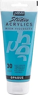 Pebeo - Acrylic Fine Studio Acrylics - Turquoise Blue - Turquoise Blue 100ml/3.38oz