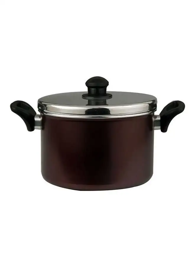 TRUEVAL Stew Pot Dark Red 26cm