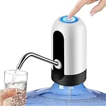 Homthumb 5 Gallon Water Dispenser,Electric Drinking Water Bottle Pump for 2-5 Gallon Jugs USB Charging Portable Water Dispenser Pump,Water Bottle Tap dispenser for Home,Office,Outdoor Activities