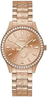 GUESS - W1280L3 - WATCH FOR LADIES ROSE GOLD WITH CRYSTAL STAINLESS STEEL