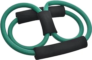 High Quality Resistance Band (15LB) 8 shape For Better Experience - Green