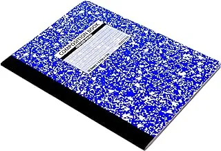 Mintra 19805 High Quality Composition Book College Ruled 247 x 190mm 9.75 x 7.5in 60 Lined Sheets For Office And Students - Blue