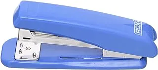 Rox 806N High Quality Plastic Stapler Capacity of 20 Sheets 80g Use Staples 26-24/6 For Office And Students - Blue