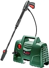 Bosch Pressure Washer EasyAquatak 100 Long Lance (1100 W, 3 m hose, Max. flow rate: 330 l/h, variable fan jet nozzle, in carton packaging)