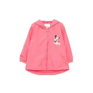 LC Waikiki Hooded Long Sleeve Minnie Mouse Printed Baby Girl Coat