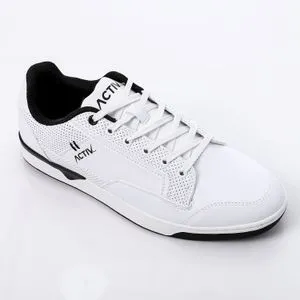 Activ Casual White With Touch Of Black Sneakers