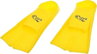 High Quality Silicone Swimming Fins Size 27-29 For Swimmers & Divers - Yellow