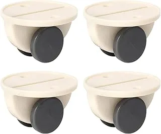 Fresh Mini Self Adhesive Universal Furniture Pulley Wheel Castor, No Noise, Suitable for DIY Box Toy Car Cloth Bin Storage Container Small Furniture (8)