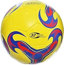 High Quality Football Official Size 5 Different Shapes - Yellow Blue