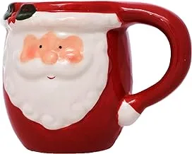 Generic Ceramic Deep Mug With Prominent Design In The Shape Of Old Man Safe For Hot And Cold Drinks - Multi Color