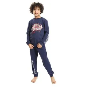 Red Cotton - Boys' Winter Pajama Set