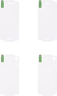 Generic Gelatin 3D Front And Back Full Cover Screen Protection With Anti Scratch Layer And High Transparency For Infinix Hot 5 x559 5.5 0.2 MM Set Of 2 Pieces - Clear