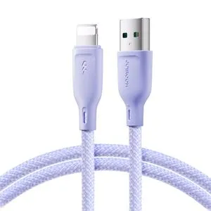 JOYROOM SA34-AL3 3A USB To 8 Pin Data Cable (purple)