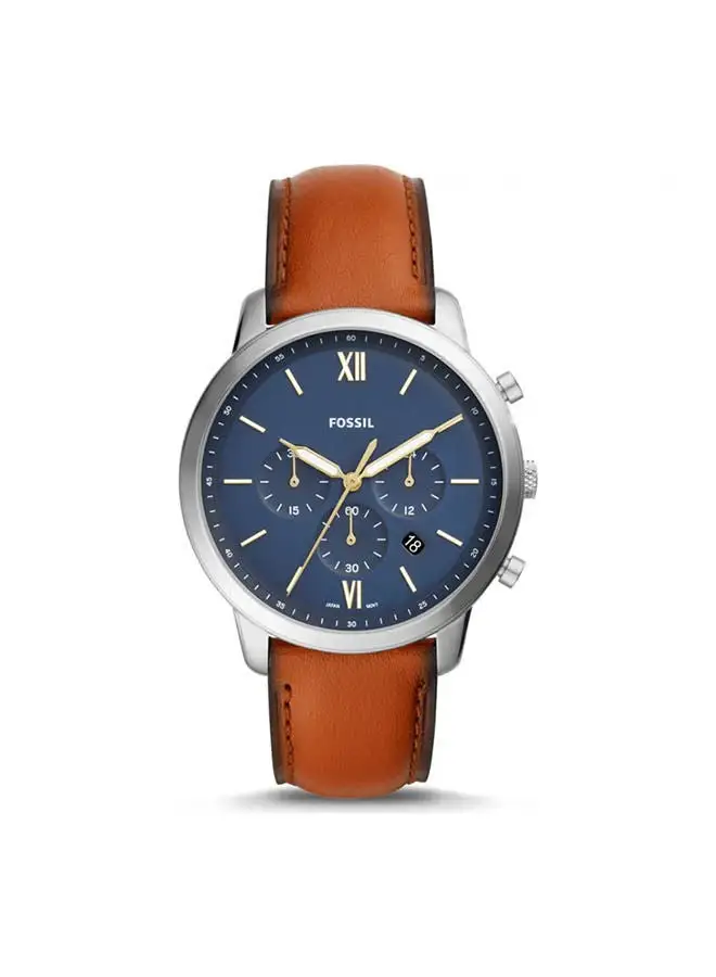 FOSSIL Men's Leather Chronograph Watch FS5453