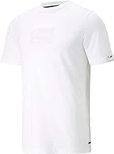 PUMA Male/Unisex BMW MMS Logo Tee + PUMA White SHIRT