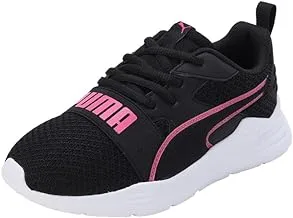 Puma unisex-child Puma Wired Run Pure PS PUMA Black-Glowin Sportstyle Kids Sneakers