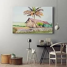 Watercolor Painting for Beginners Coconut Trees 120x80