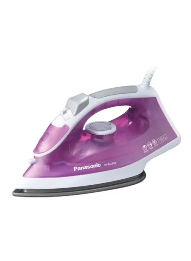 Panasonic Electric Steam Iron 210 ml 1550 W NI-M250TPTH, NI-M250T Pink Rosado