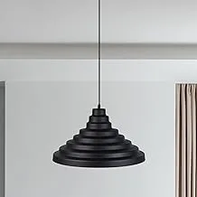 El Rawda RL-SS-005 Modern and Elegant High Quality Ceiling Lamp for Living Room or Bedroom - Black