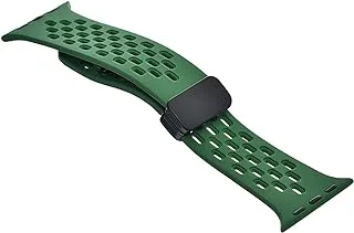 Silicone Watch Strap With Amazing Design And Flexibility For Smart Watch 38/40/41 mm - Green