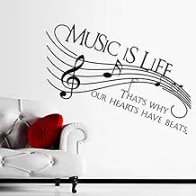 Music Notes Wall Sticker for Living Room Bedroom