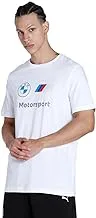 PUMA Male/Unisex BMW MMS ESS Logo Tee PUMA White SHIRT (pack of 1)