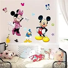 Cartoon Disney Mickey Minnie Wall Stickers Kid Room DIY Art Wallpaper