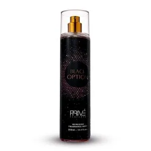 Prive Black Option - Body Mist - For Women - 250ml