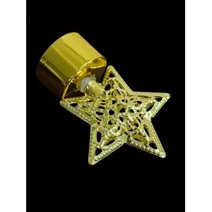 Star Shape LED Star 2 Candle One Piece (Warm)