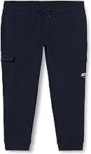 Jack & Jones Plus Men's Gordon Larry Cargo Sweatpants, 44W - Navy Blazer