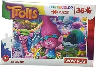 TROLLS 36 PIECES PUZZLE 32CM