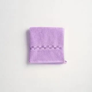 Ricrac R5000-733 Rafooda Embroidered Towel, 100 cm x 50 cm, Mauve