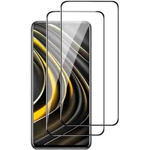 Screen Protector For Xiaomi Poco C65,5D Glass (Black)