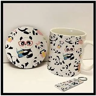 Ceramic Panda Mug (White)