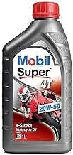 Mobil Super 4T 20W50 Four Stroke Motorcycle Engine Oil 1 Litre