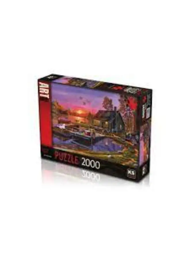 KS Games lakeside Art  2000 Pcs.