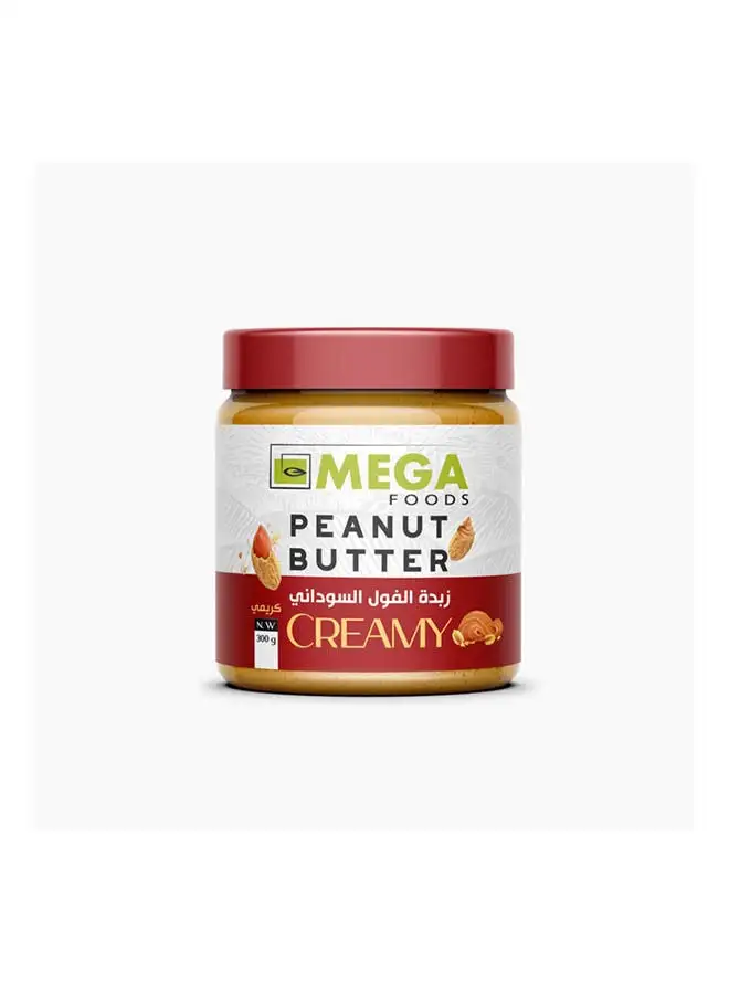 MEGA FOODS Peanut Butter Creamy 300 grams