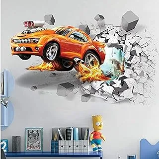 3D Wall Sticker Wall Poster Car Pattern