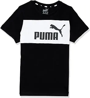 Boys ESS Block Tee B Puma Black-XX SHIRT