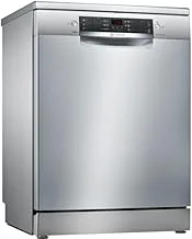 Bosch Series 4, free-standing dishwasher, 60 cm, silver inox,SMS46JI01V