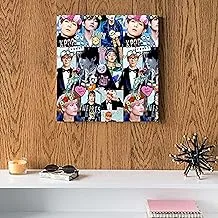 BTS Boy Band MDF Wall Art 30x30 Centimeter - 2725607469842