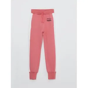 LC Waikiki Elastic Waist Printed Girl Jogger Sweatpants