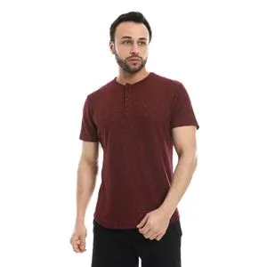 Caesar Mens T- Shirt With Half Sleeves And Round Neck