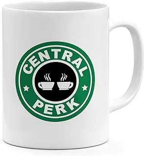 Loud Universe Ceramic Central Perk Friends Cafe Mug, White