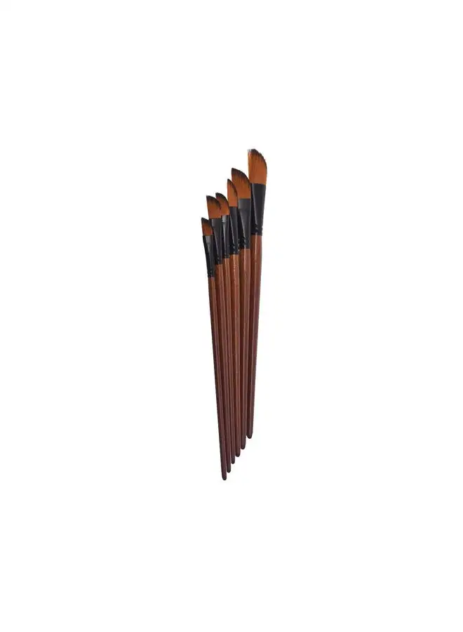 El Maayergy Elmaayergy HB0037 Set Of 6 Pieces Of Artist Paint Brushes With Durable Material, Suitable For School And Home